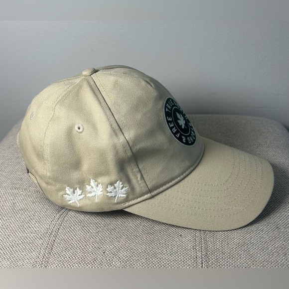 HBC Stripes Canada Unisex Baseball Cap Adjustable True North Strong & Free RARE - Picture 3 of 6